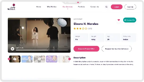 video visual