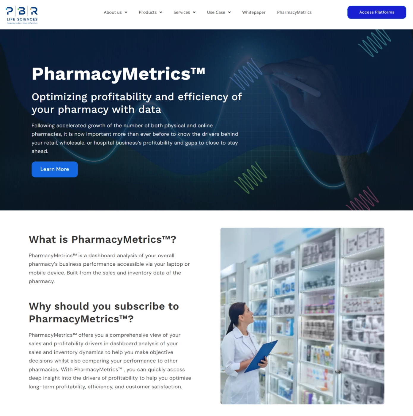 Pharmacy metrics