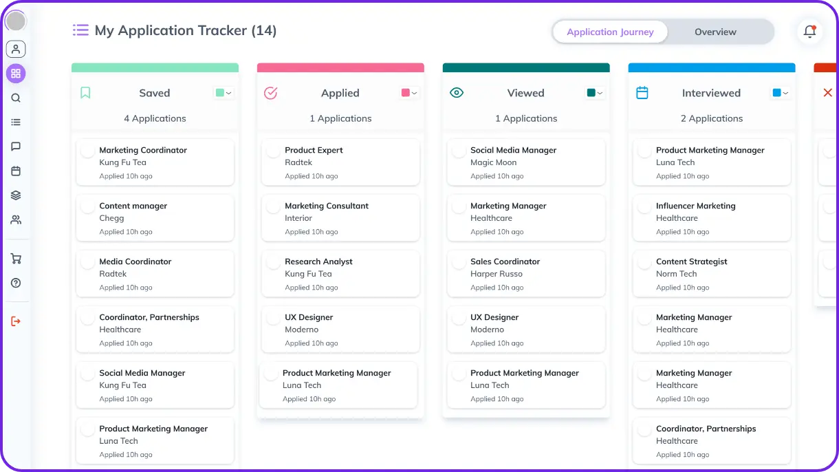 application tracker